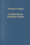 Tapa de Cardinal Pole in European Context