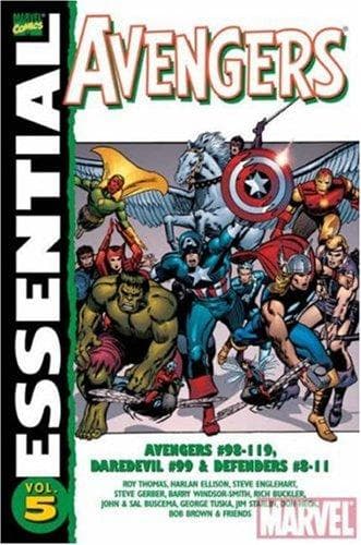 Tapa de Essential Avengers, Vol. 5