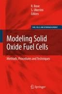 Tapa de Modeling solid oxide fuel cells