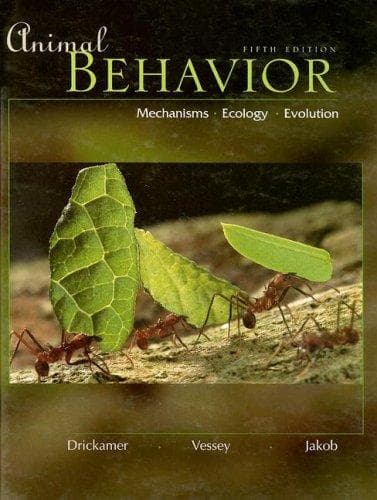 Tapa de Animal behavior