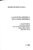 Tapa de La cultura española en la edad moderna