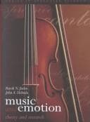 Tapa de Music and emotion