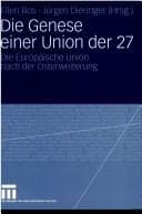 Tapa de Die Genese einer Union der 27