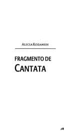 Tapa de Fragmento de cantata