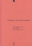 Tapa de Nomen et fraternitas
