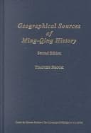 Tapa de Geographical Sources of Ming-Qing History