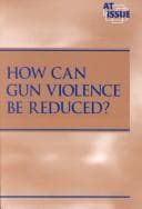 Tapa de How can gun violence be reduced?