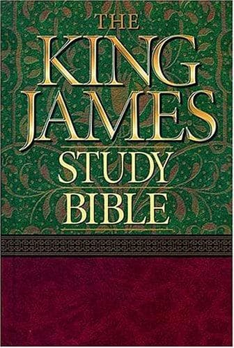 Tapa de King James Study Bible