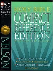 Tapa de Holy Bible Compact Reference Edition