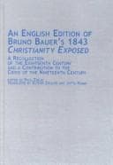 Tapa de An English Edition of Bruno Bauer's 1843 Christianity Exposed