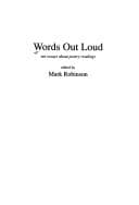 Tapa de Words out loud