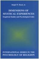 Tapa de Dimensions of Mystical Experience