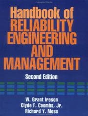 Tapa de Handbook of reliability engineering and management