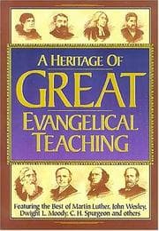 Tapa de Heritage of Great Evangelical Teaching