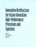 Tapa de Innovative architecture for future generation high-performance processors and systems