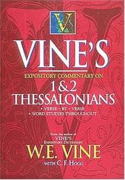 Tapa de Vine's expository commentary on 1 & 2 Thessalonians