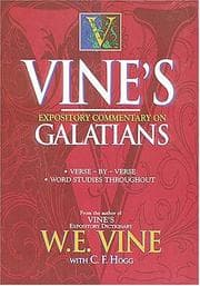 Tapa de Vine's expository commentary on Galatians