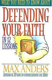 Tapa de Defending your faith