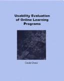 Tapa de Usability evaluation of online learning programs