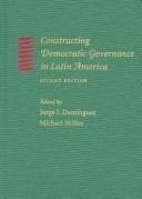Tapa de Constructing democratic governance in Latin America