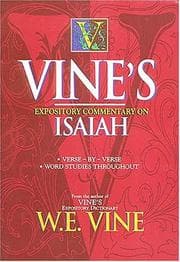 Tapa de Vine's expository commentary on Isaiah