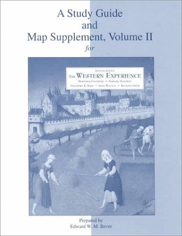 Tapa de Western Experience Since 16th Century (Study Guide)