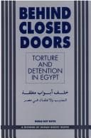Tapa de Behind closed doors