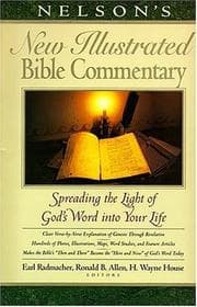 Tapa de Nelson's new illustrated Bible commentary