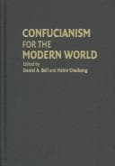 Tapa de CONFUCIANISM FOR THE MODERN WORLD; ED. BY DANIEL A. BELL