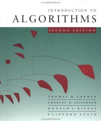 Tapa de Introduction to Algorithms, Second Edition