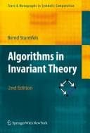 Tapa de Algorithms in invariant theory
