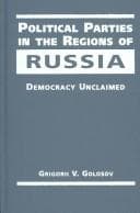 Tapa de Political parties in the regions of Russia