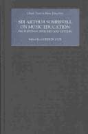 Tapa de Sir Arthur Somervell on music education