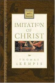 Tapa de Imitation of Christ