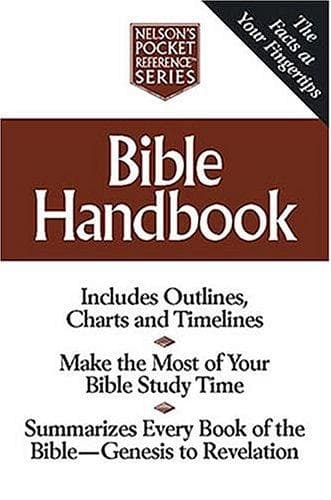 Tapa de Bible Handbook Nelson's Pocket Reference Series