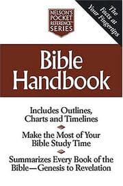 Tapa de Bible Handbook Nelson's Pocket Reference Series