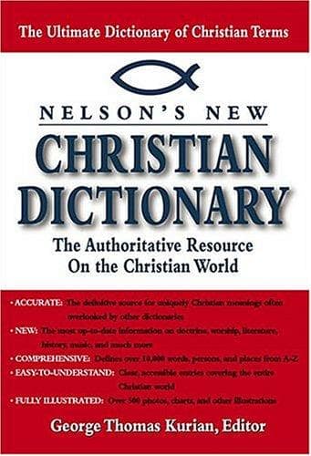 Tapa de Nelson's new Christian dictionary