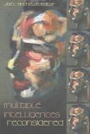 Tapa de Multiple intelligences reconsidered