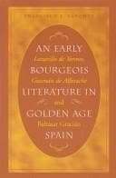 Tapa de An Early Bourgeois Literature in Golden Age Spain