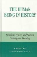 Tapa de The Human Being in History