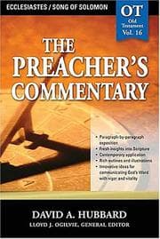Tapa de Ecclesiastes / Song Of Solomon (The Preacher's Commentary, Volume 16)