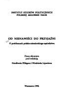 Tapa de Od nienawiści do przyjaźni