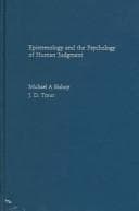 Tapa de Epistemology and the psychology of human judgment