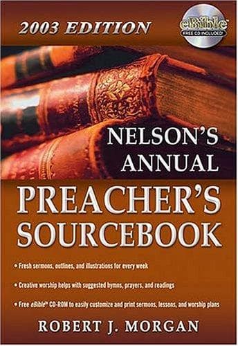 Tapa de Nelson's Annual Preacher's Sourcebook