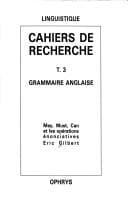 Tapa de Grammaire anglaise