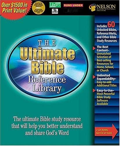 Tapa de The Ultimate Bible Reference Library