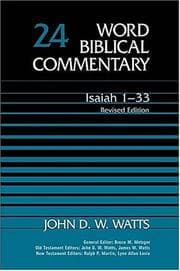 Tapa de Isaiah 1-33
