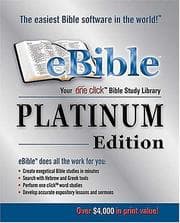 Tapa de eBible  Platinum Edition