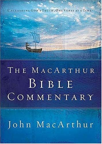 Tapa de The MacArthur Bible commentary