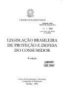 Tapa de Legislação brasileira de proteção e defesa do consumidor
